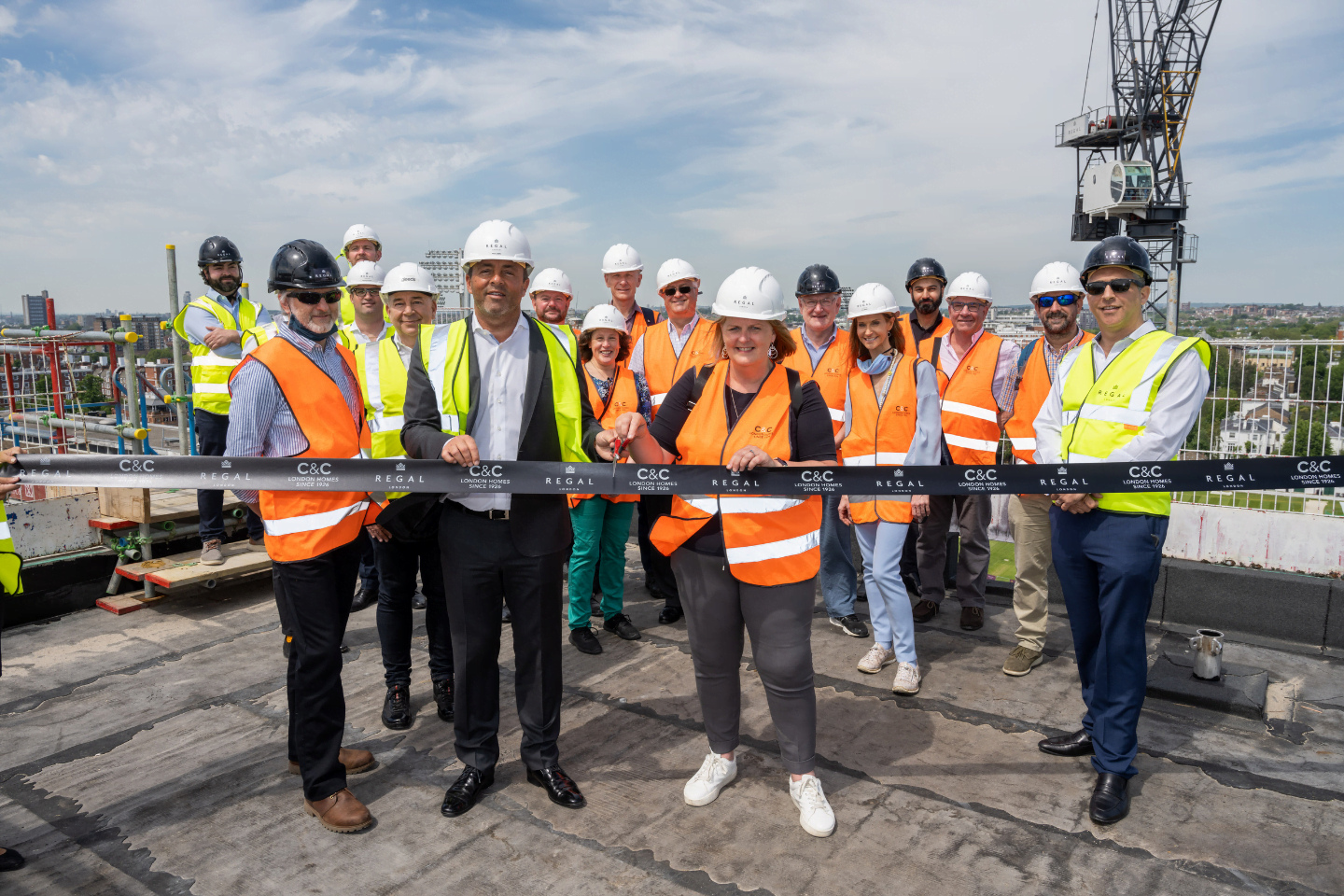 Grace House Paul Eden Topping Out