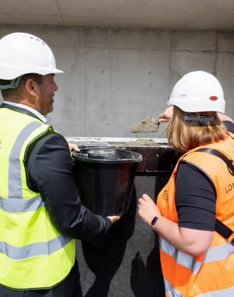 Topping Out Grace House