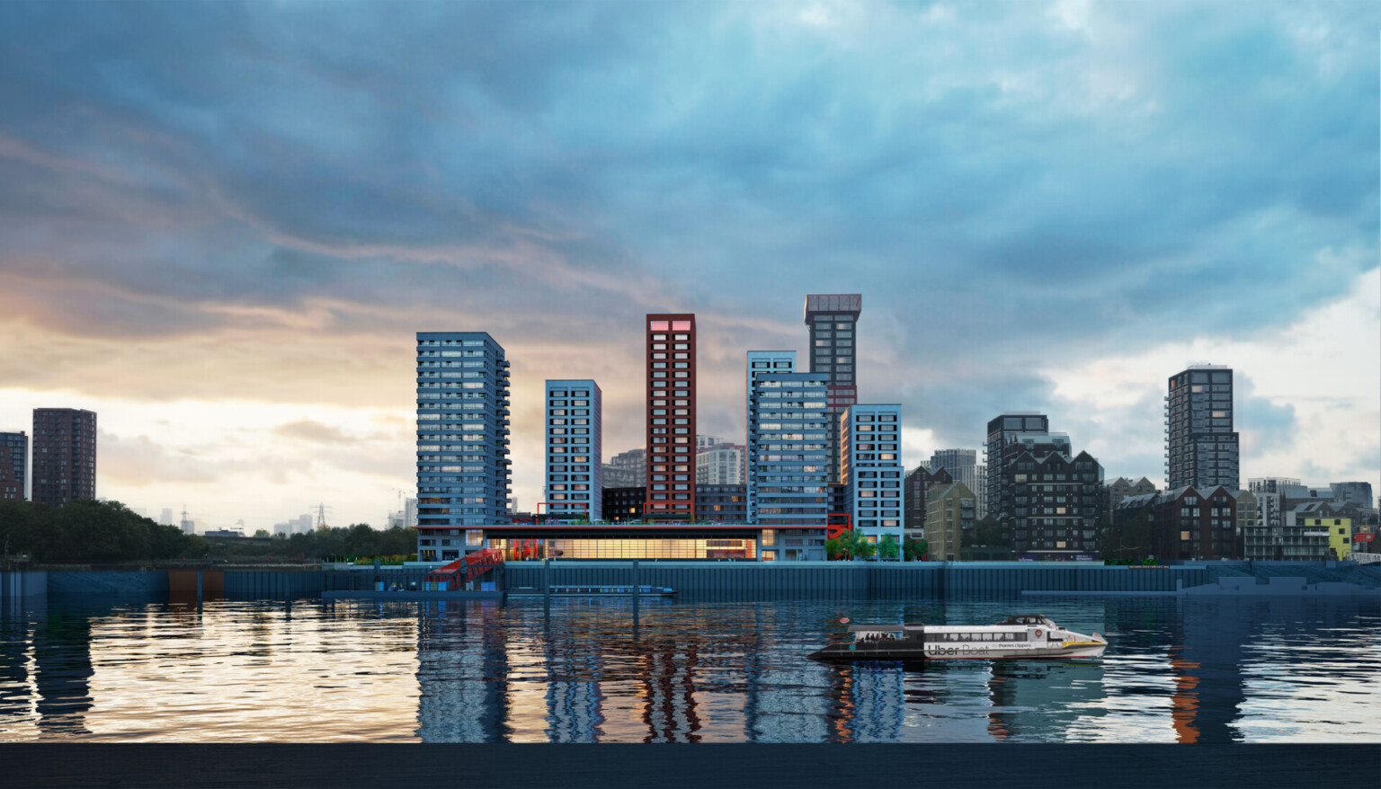 Orchard Wharf South River View