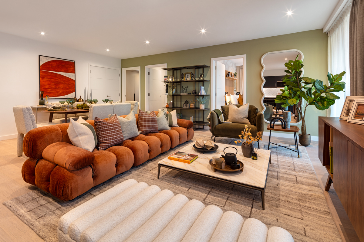 Fulton & Fifth | Living Room