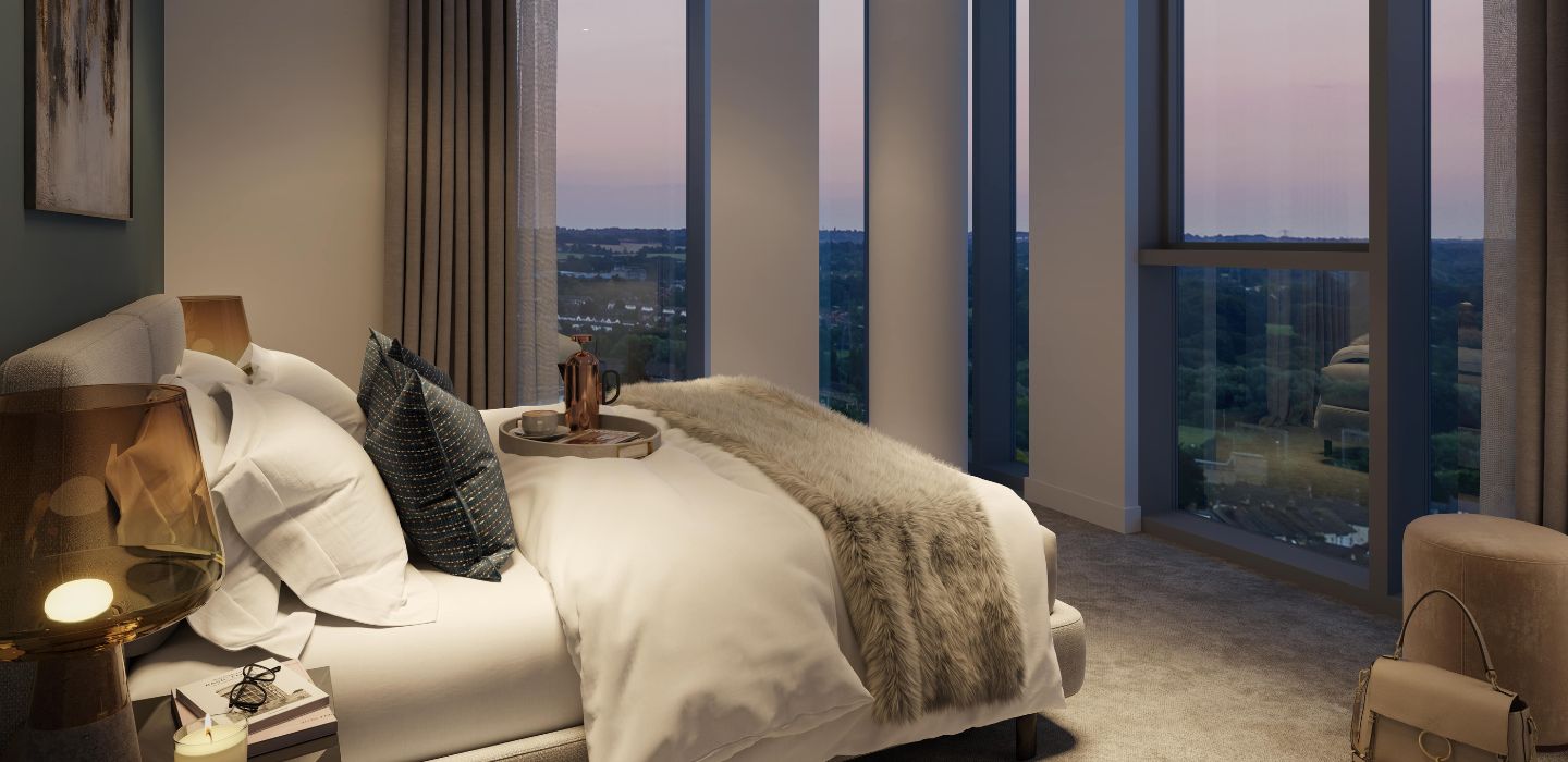 The Clarendon Penthouse Bedroom