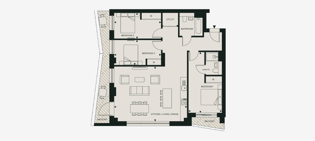Laundry 3 Bedroom Apartment London Fields