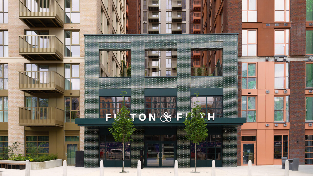 Fulton & Fifth Entrance